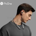 هندزفری بلوتوثی گردنی پرووان PROONE PHB3307 مشکی نقره ای - تصویر 2