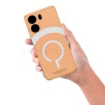 قاب شیائومی مدل Xiaomi Redmi 13C MARK نارنجی مات - تصویر 2