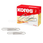 گیره کاغذ 33 میل کورس مدل KORES KCR33 33mm بسته 100 عددی
