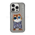 قاب اپل مدل Nimmy Cool Cute Little hipster IPHONE 16 Pro نچرال - تصویر 2