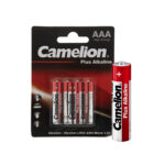 باطری آلکالاین نیم قلم 4 کارتی کملیون مدل CAMELION Plus