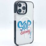 قاب آنتی شوک اپل مدل STOP IPHONE 14 Pro شفاف - تصویر 2