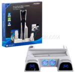 استند و شارژر دسته بازی دابی مدل DOBE TP5-3532D PS5  سفید