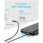 پاوربانک انکر مدل ANKER A1287P11 20W 20000mAh مشکی