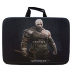 کیف کنسول بازی PS5 Slim طرح God of War