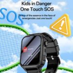 ساعت هوشمند کودک یسیدو مدل YESIDO IO37 Kids Smart مشکی - تصویر 3