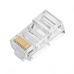 سوکت شبکه CAT6 وی نت V-NET V-NC6U0100 UTP بسته 100عددی - تصویر 2