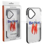 قاب آنتی شوک اپل مدل Be Hot IPHONE 16 شفاف