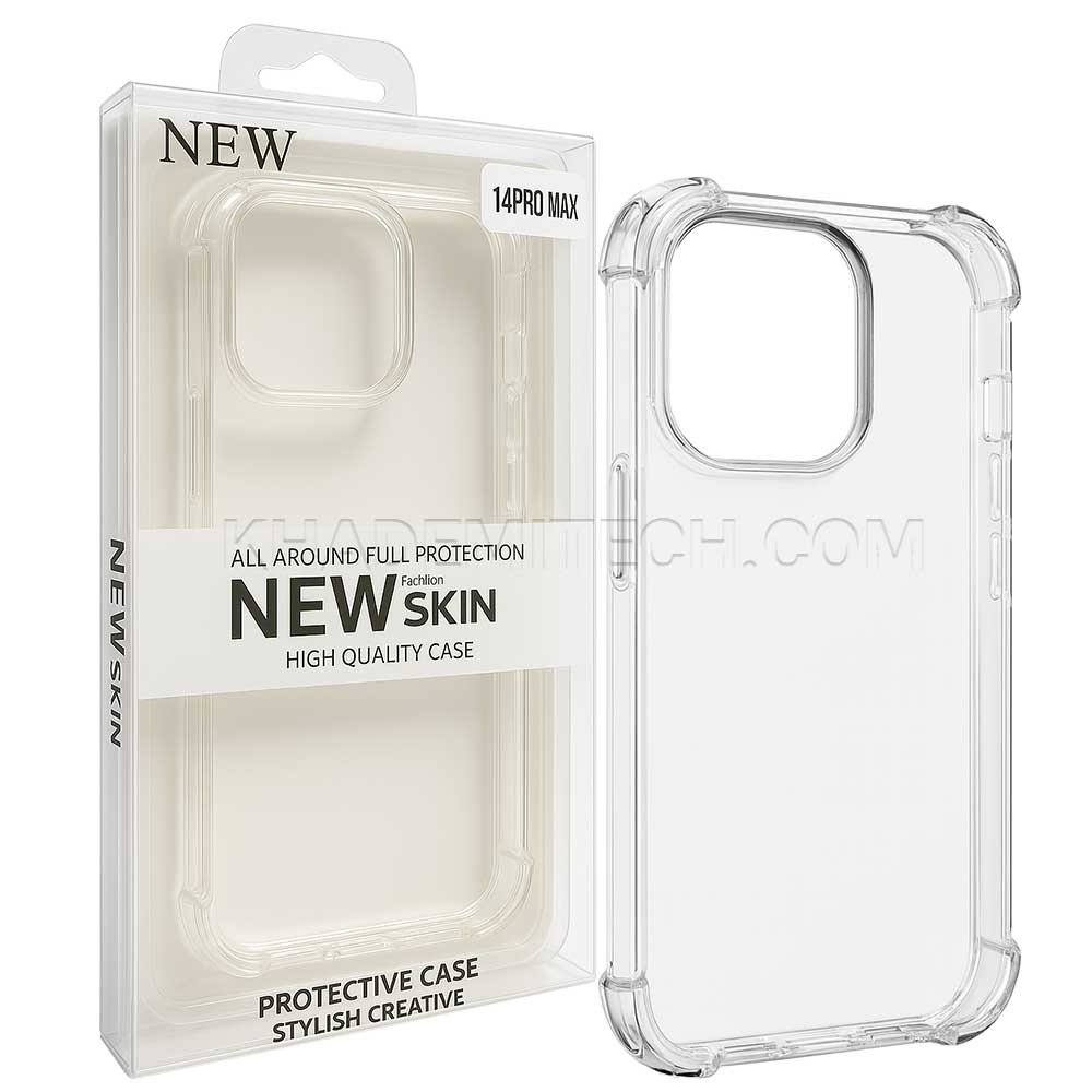 قاب اپل مدل NEWCASE 14 ProMax شفاف