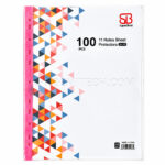کاور کاغذ A4 سوپربایند مدل SuperBind 40mu بسته 100 عددی