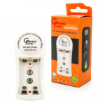 شارژر باتری قلمی و نیم قلمی 2 عددی جنرال پاور مدل GENERAL POWER GC-401