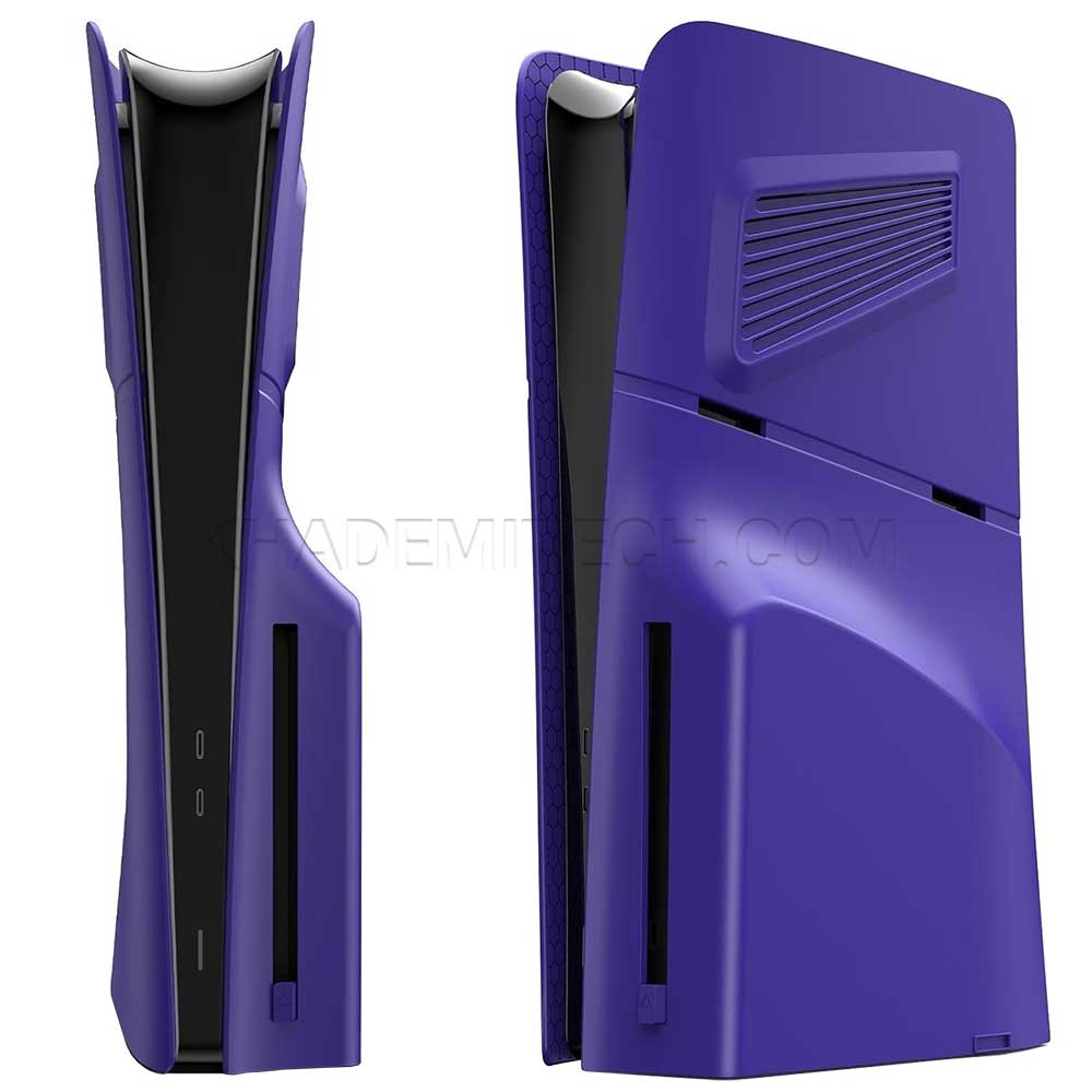فیس پلیت PS5 اسلیم درایو بنفش