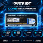 رم دسکتاپ DDR5 پاتریوت مدل PATRIOT Signature Line 5200MHz 8GB CL42 - تصویر 2