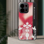 قاب شیائومی طرح استارباکس مدل STARBUCKS XIAOMI REDMI 15C 4G قرمز - تصویر 2
