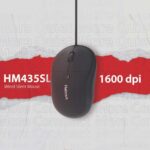 ماوس سیم دار هترون مدل Hatron HM435SL مشکی - تصویر 2