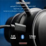 هدست سیم دار گیمینگ تسکو مدل TSCO ODINOS GH 6168 مشکی - تصویر 3