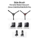 برس جانبی جاروهای رباتیک یوفی انکر مدل Anker Eufy Side Brush 2 Pairs T29B8011 - تصویر 4