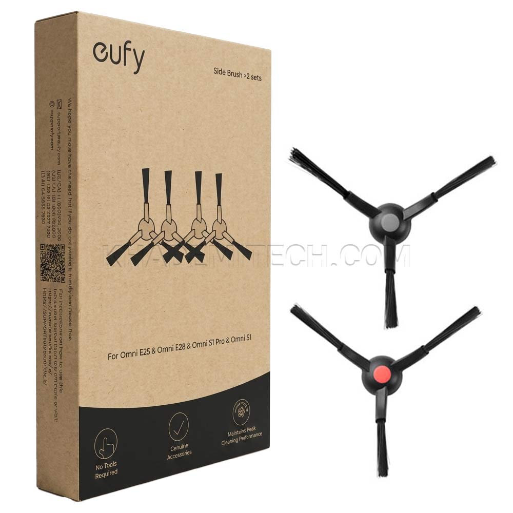 برس جانبی جاروهای رباتیک یوفی مدل Anker Eufy Side Brush 2 Pairs T29B8011