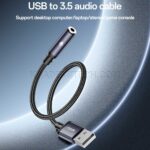 جک صدا یسیدو مدل YESIDO YAU46 USB - تصویر 2