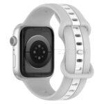 بند اپل مدل Apple Silicon 38 Up to 41 طوسی سفید - تصویر 2