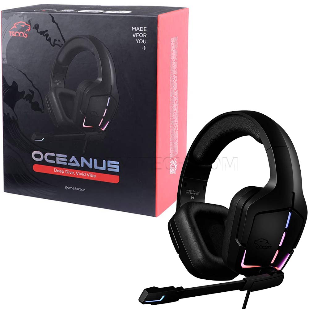 هدست سیم دار گیمینگ مدل TSCO OCEANUS GH 6164