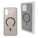 قاب آیفون مدل Iphone 16 Mag Safe شفاف مشکی