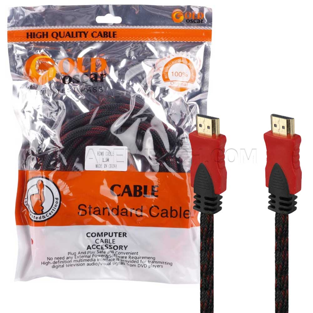 کابل HDMI اسکار مدل OSCAR 1.5M زرهی