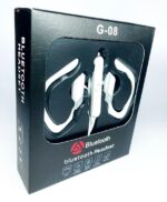 هندزفری  BTورزشی  G-08 سفید - تصویر 2