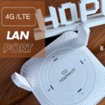 مودم رو میزی و همراه نزتک مدل NAZTECH HOPE 4G سفید - تصویر 2