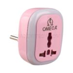 تبدیل سه به دو امگا مدل OMEGA M101 LED صورتی - تصویر 2