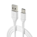 کابل تایپ سی هادرون مدل Hadron TYPE-C A-C01 سفید طول 1 متر - تصویر 2