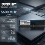 رم دسکتاپ DDR5 پاتریوت مدل PATRIOT Signature Line 5600MHz 8GB CL46 - تصویر 4