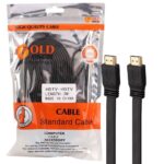 کابل HDMI  فلت گلد اسکار مدل Gold Oscar  طول 3 متر