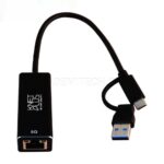 کارت شبکه برد دار Type-C / USB کی نت پلاس مدل KNET PLUS KP-COAC30LA05 طول 15 سانتی متر - تصویر 2