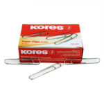 گیره کاغذ 50 میل کورس مدل KORES KCR50 50mm بسته 100 عددی - تصویر 2