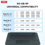 کیبورد آیپد ایکس او مدل XO XO-KB-09 مشکی - تصویر 3