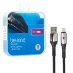 کابل شارژ لایتنینگ بیاند مدل BEYOND BUL-501 مشکی طول 1 متر