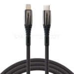 کابل شارژ تایپ سی به لایتنینگ بیاند مدل BEYOND BCL-501 LED USB-C to Lightning 27W مشکی طول 1 متر - تصویر 3
