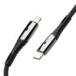 کابل شارژ تایپ سی به لایتنینگ بیاند مدل BEYOND BCL-501 LED USB-C to Lightning 27W مشکی طول 1 متر - تصویر 5