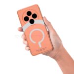 قاب شیائومی مدل Xiaomi Redmi 14C MARK نارنجی مات - تصویر 2