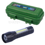چراغ قوه پلیسی پک سبز مدل Flashlight COB+XPE LED 511