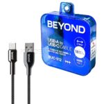 کابل شارژ تایپ سی بیاند مدل BEYOND BUC-512 USB-C مشکی طول 2 متر