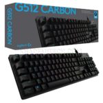 کیبورد سیم دار گیمینگ لاجیتک مدل LOGITECH G512 CARBON