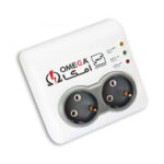 محافظ برق دیواری 2 خانه امگا مدل OMEGA P2000 - تصویر 2