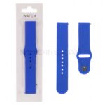 بند گلکسی واچ مدل SILICON 22mm آبی پررنگ