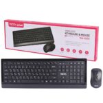 کیبورد و ماوس بی سیم مدل TSCO TKM7023W مشکی