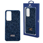قاب سامسونگ سواروسکی مدل SWAROVSKI SAMSUNG A53 سرمه ای