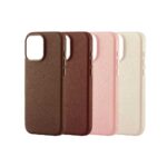قاب اپل چرمی مدل Joyporodo IPHONE 16Pro موکا - تصویر 2