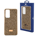 قاب سامسونگ سواروسکی مدل SWAROVSKI SAMSUNG S24 FE طلایی