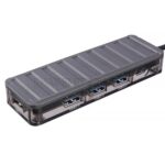هاب  تایپ سی پرووان مدل PROONE PHU554 TYPE-C نقره ای - تصویر 2